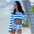 Knit Crop Top Shorts Sets